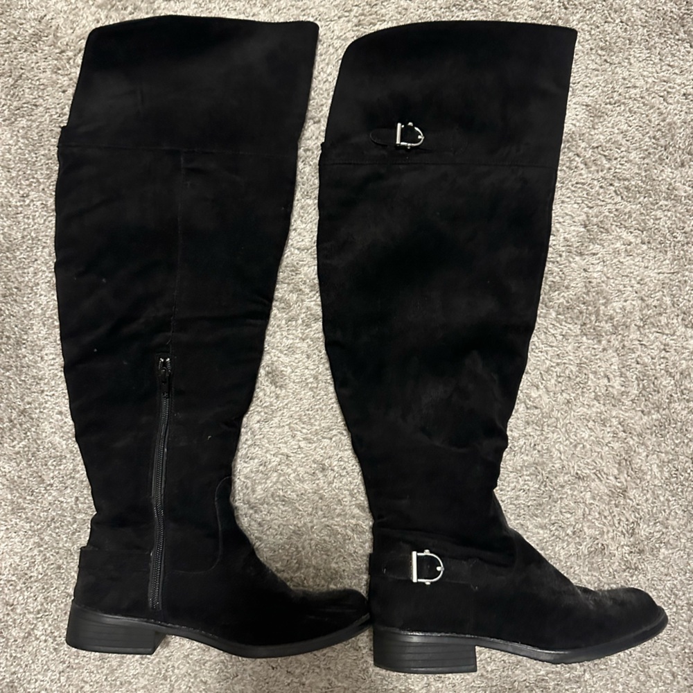 American Rag Black Over-the-Knee Boots